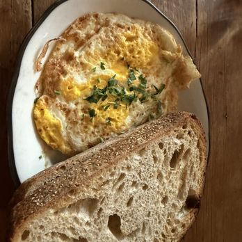 Bubby's Tribeca - Side of sourdough and 2 egg side - American Near Me - New York, New York