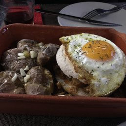 pork, egg and potato pork, egg and potato