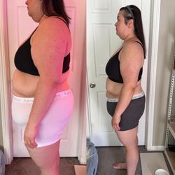 Samera Fit - Client lost 50lbs naturally without doing extreme diets or cardio