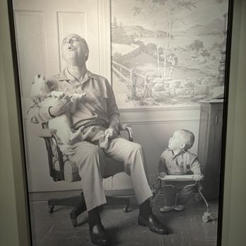 LBJ Presidential Library - LBJ with dog and grandson - Libraries Near Me - Austin, Texas LBJ Presidential Library - LBJ with dog and grandson - Libraries Near Me - Austin, Texas