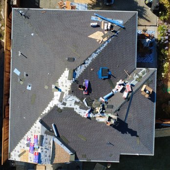 ELM Roofing Contractors - Roof in progress - Roofing Near Me - San Francisco, California