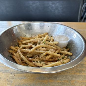 Hopdoddy Burger Bar - Truffle Fries (Which Came Out Right Away!) - Bars Near Me - Phoenix, Arizona Hopdoddy Burger Bar - Truffle Fries (Which Came Out Right Away!) - Bars Near Me - Phoenix, Arizona