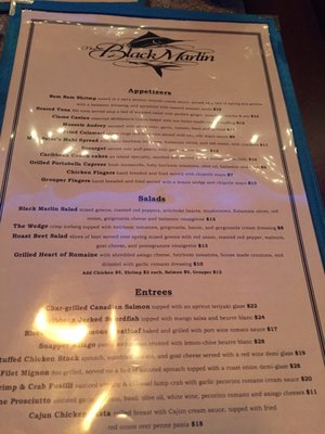 Menu photo 3 Black Marlin Stuart, FL