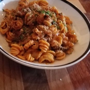 Von's 1000Spirits - Fresh pasta with sauce and mushrooms - New American Near Me - Seattle, Washington