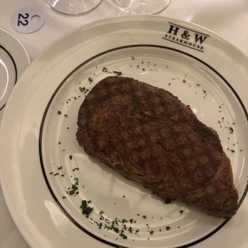 H&W Steakhouse - Delmonico Ribeye - Steakhouses Near Me - Norcross, Georgia