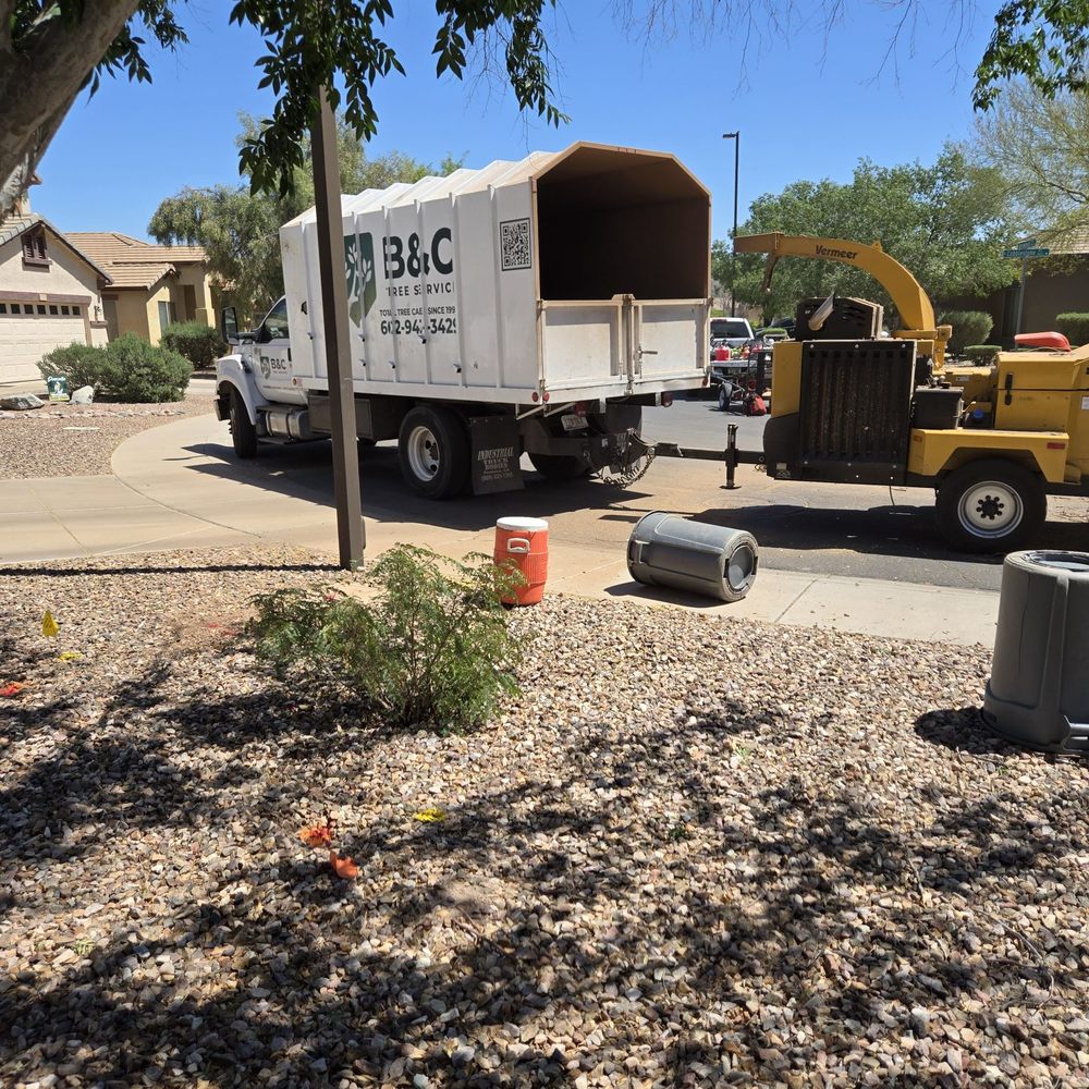 B&C Tree Service - Their company truck. - Tree Services Near Me