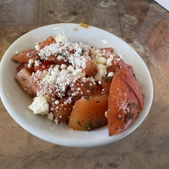 Pilora's Cafe - Tomato and feta side - Breakfast & Brunch Near Me - Oshkosh, Wisconsin