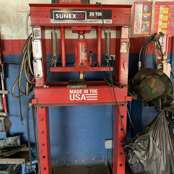 Vallejo Alignment - Press machine for bushings and wheel bearings. - Auto Repair Near Me - Bell Gardens, California