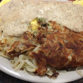 Farmers Cafe - Country omelette, very filling with toast - American Near Me - Carleton, Michigan