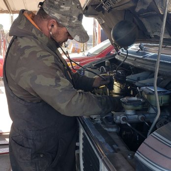 The Tire Store & More - Jesse the owner listening to my engine. - Auto Repair Near Me - Las Cruces, New Mexico The Tire Store & More - Jesse the owner listening to my engine. - Auto Repair Near Me - Las Cruces, New Mexico