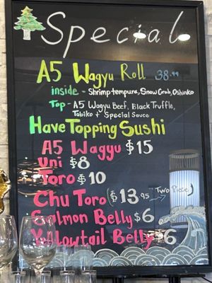 Menu photo 3 Ninja Sushi Littleton, CO