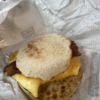 Chick-fil-A - English muffin, Bacon egg , cheese - Fast Food Near Me - Los Angeles, California