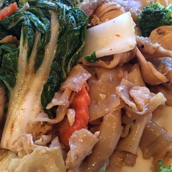 Thai Lotus - Pad See Yew at a 3 on the spicy scale. Wish I had taken a picture before I ate because it looked better, but I couldn't keep my hands off. - Thai Near Me - Reno, Nevada Thai Lotus - Pad See Yew at a 3 on the spicy scale. Wish I had taken a picture before I ate because it looked better, but I couldn't keep my hands off. - Thai Near Me - Reno, Nevada