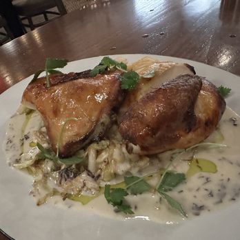 Camelia - Koji-roasted Green Circle chicken, seaweed cream sauce - French Near Me - Los Angeles, California