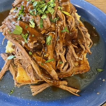 Union - Pork on toasted bread and mash - Diners Near Me - Fort Collins, Colorado