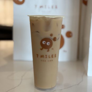 7 Miles Tea Lab - London fog, LONDON FOG (EARL GREY) - Bubble Tea Near Me - Chino, California