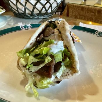 Casablanca Restaurant  - Standard gyro with some good flavor.  Nothing out of this world but it was good. - Mediterranean Near Me - Denver, Colorado