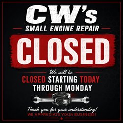 CW's Small Engine Repair