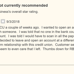 RBFCU - Parmer Lane - Another patron's hidden review