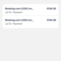 Yes. I had to pay $194 twice for 1 terrible room :( Yes. I had to pay $194 twice for 1 terrible room :(