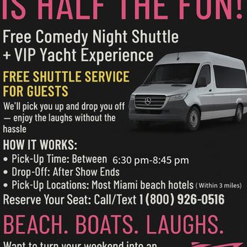 Comedy On Collins - Get there on us! - Comedy Clubs Near Me - Miami Beach, Florida Comedy On Collins - Get there on us! - Comedy Clubs Near Me - Miami Beach, Florida