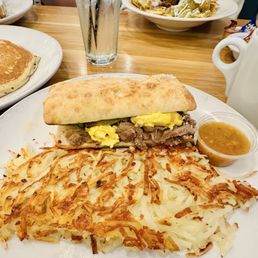 Breakfast Ciabatta Sandwich Breakfast Ciabatta Sandwich