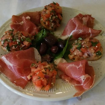 The Red Vault Bistro - The Bruschetta is one of the best ever! I ordered two I liked it so much. - French Near Me - Flatonia, Texas