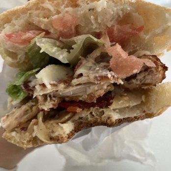 Clarke Café - Inside chicken cutlet - Cafes Near Me - Montreal, Quebec Clarke Café - Inside chicken cutlet - Cafes Near Me - Montreal, Quebec
