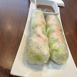 A2. Shrimp Spring Rolls