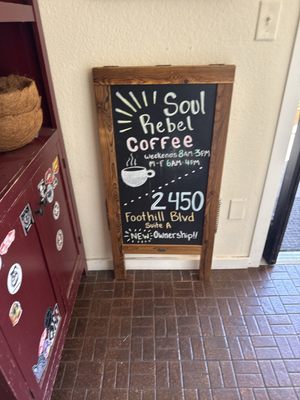 Menu photo 1 Soul Rebel Coffee Calistoga, CA