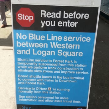 CTA - Logan Square - Train Stations Near Me - Chicago, Illinois