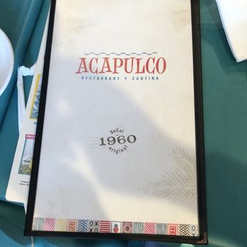 Acapulco Restaurant & Cantina - Menu - Mexican Near Me - Glendale, California