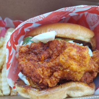JAM Hot Chicken - Mild heat SANDO - Chicken Shop Near Me - Winter Park, Florida