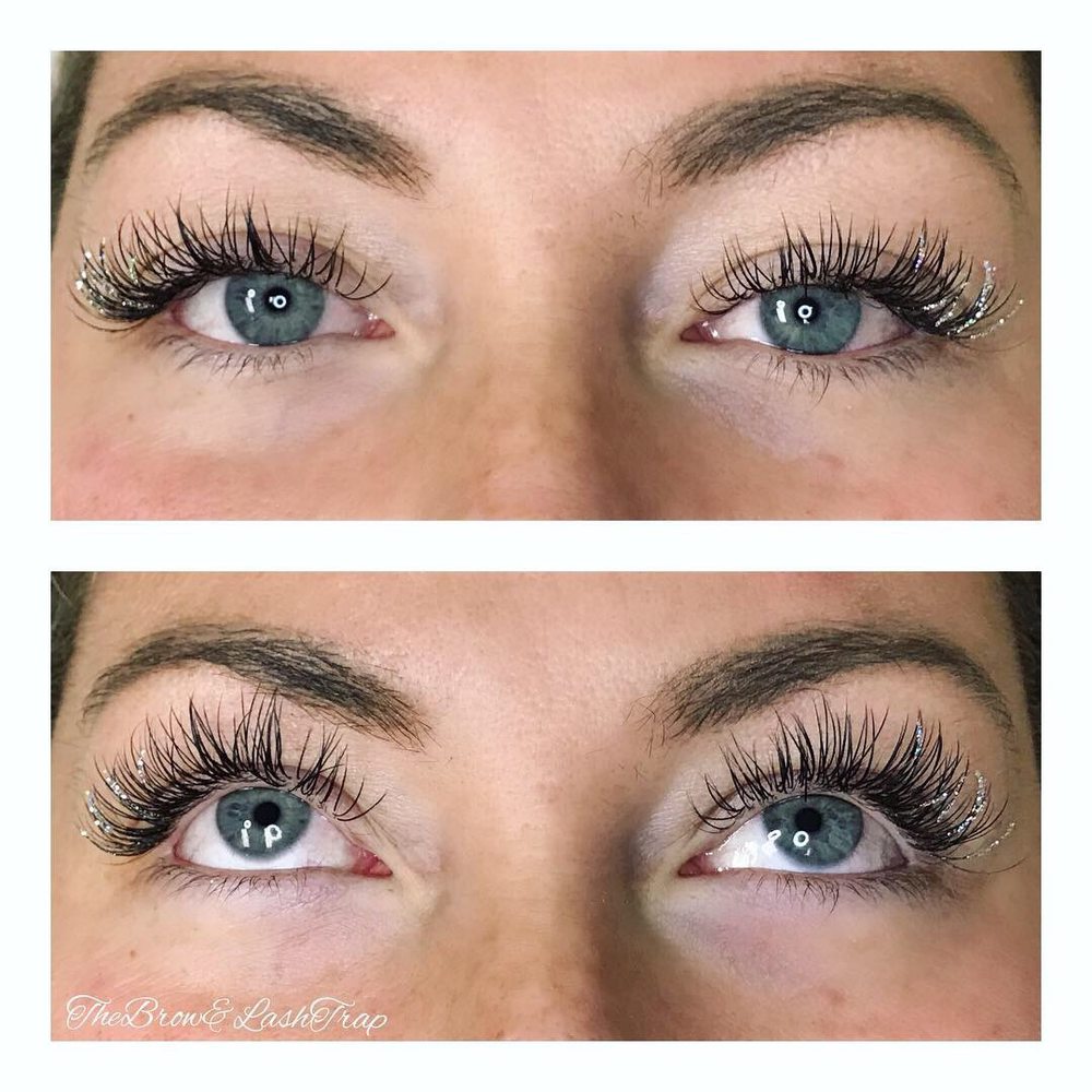 The Brow & Lash Trap Logo