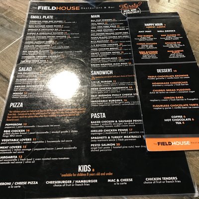 Menu photo 5 Fieldhouse Restaurant & Bar Norco, CA