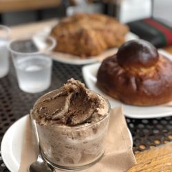 BAM - Blanc à Manger - Granita mandorla tostata macchiata caffè e briosce