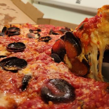 Pump Pizza Pub - Char-Roni Deep Dish 12" - $24.00 - Pizza Near Me - Syracuse, New York Pump Pizza Pub - Char-Roni Deep Dish 12" - $24.00 - Pizza Near Me - Syracuse, New York