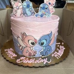 Deisy's Cake Shop - Stitch and angel