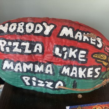 Mama Cimino's - a pizza sign on a table - Pizza Near Me - Lake Geneva, Wisconsin Mama Cimino's - a pizza sign on a table - Pizza Near Me - Lake Geneva, Wisconsin
