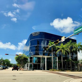 Sheridan Center - Outside view on corner of Sheridan Ave and W 41st St in Miami Beach. - Shared Office Spaces Near Me - Miami Beach, Florida Sheridan Center - Outside view on corner of Sheridan Ave and W 41st St in Miami Beach. - Shared Office Spaces Near Me - Miami Beach, Florida