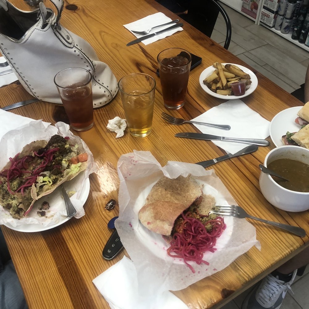 Yanni Bistro - Such a surprise we stumbled upon!! We had a selection of the falafel wraps - New American Near Me - Matthews, North Carolina Yanni Bistro - Such a surprise we stumbled upon!! We had a selection of the falafel wraps - New American Near Me - Matthews, North Carolina