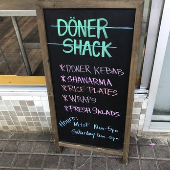 Döner Shack - Daily menu board - Middle Eastern Near Me - Honolulu, Hawaii Döner Shack - Daily menu board - Middle Eastern Near Me - Honolulu, Hawaii