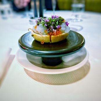 César - Live Norwegian Langoustine Monaka - Seafood Near Me - New York, New York