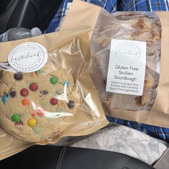 Pattee Hill Farmstand - GF m&m cookie + sicilian sourdough - Bakeries Near Me - Bristol, New Hampshire