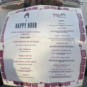 TQLAS - Happy hour menu - Mexican Near Me - La Quinta, California TQLAS - Happy hour menu - Mexican Near Me - La Quinta, California