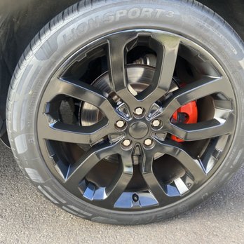 Capital Rim - Color change from silver to black on Range Rover - Wheel & Rim Repair Near Me - Centreville, Virginia Capital Rim - Color change from silver to black on Range Rover - Wheel & Rim Repair Near Me - Centreville, Virginia