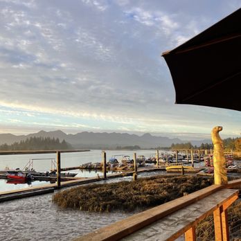 The Salmonberry - Outside patio view - Salad Near Me - Wheeler, Oregon