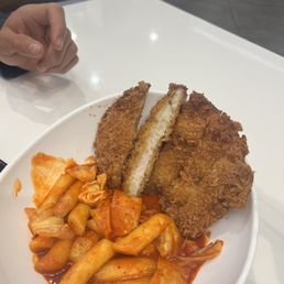 Tteok-Tteokbokki with Katsu
