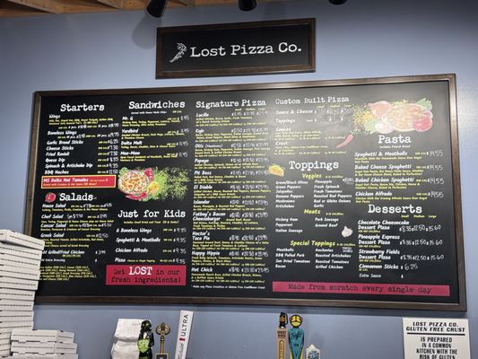 Menu photo 1 Lost Pizza Tupelo, MS