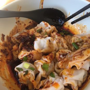 Fahrenheit Asian - Wonton in spicy sesame oil - - Asian Fusion Near Me - McLean, Virginia Fahrenheit Asian - Wonton in spicy sesame oil - - Asian Fusion Near Me - McLean, Virginia